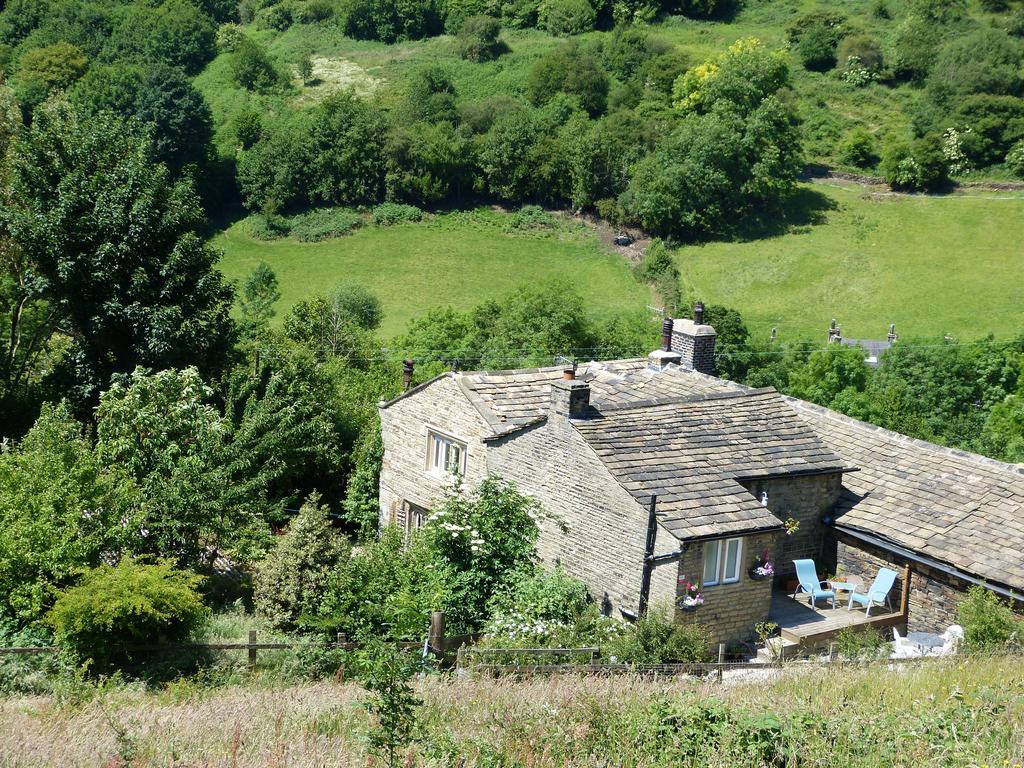 Wood End Cottage Slaithwaite Esterno foto